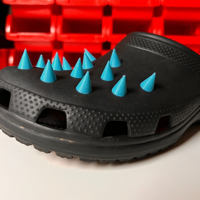 10 X Custom 3D Printed Croc Spikes Jibbitz Fun Accessories Etsy
