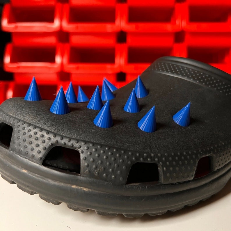 10 X Custom 3D Printed Croc Spikes Jibbitz Fun Accessories Etsy