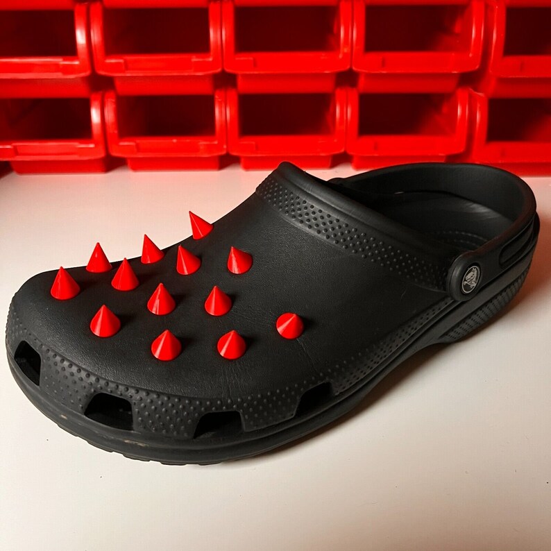 10 X Custom 3D Printed Croc Spikes Jibbitz Fun Accessories Etsy