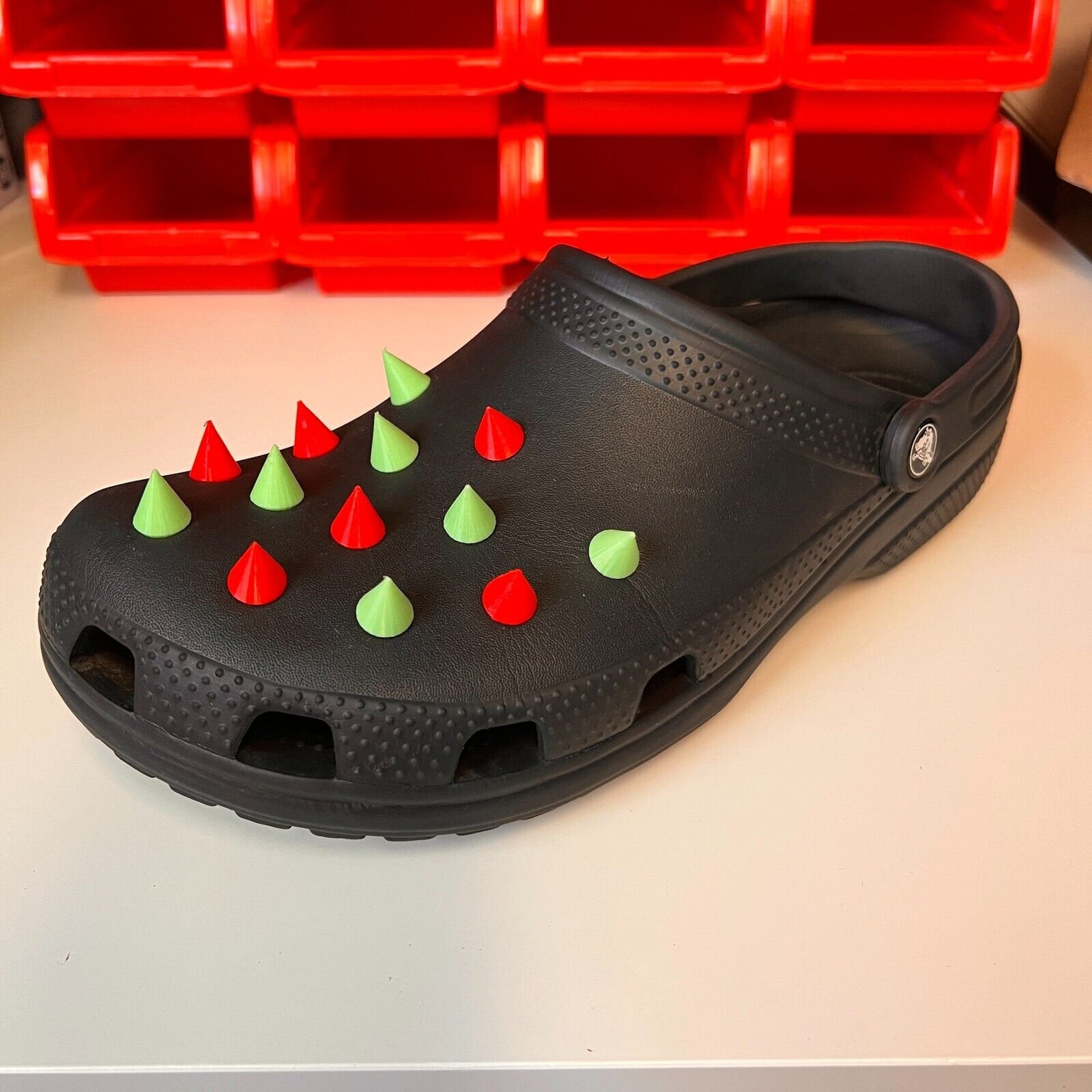 10 X Custom 3D Printed Croc Spikes Jibbitz Fun Free Shipping Etsy