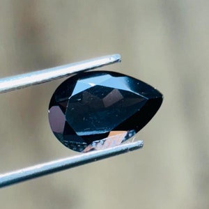 AAA+ Natural Smoky Quartz Faceted Cut Gemstone 2.50Ct 11x8x5MM Pear, Smoky Quartz Cut Stone For Ring Making, Smoky November Birthstone