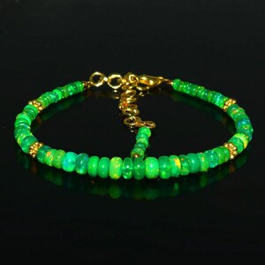 Natural fire opal bracelet for women, AAA ethiopian opal bracelet, Twisted bracelet, Genuine fire opal bracelet, Genuine opal bracelet