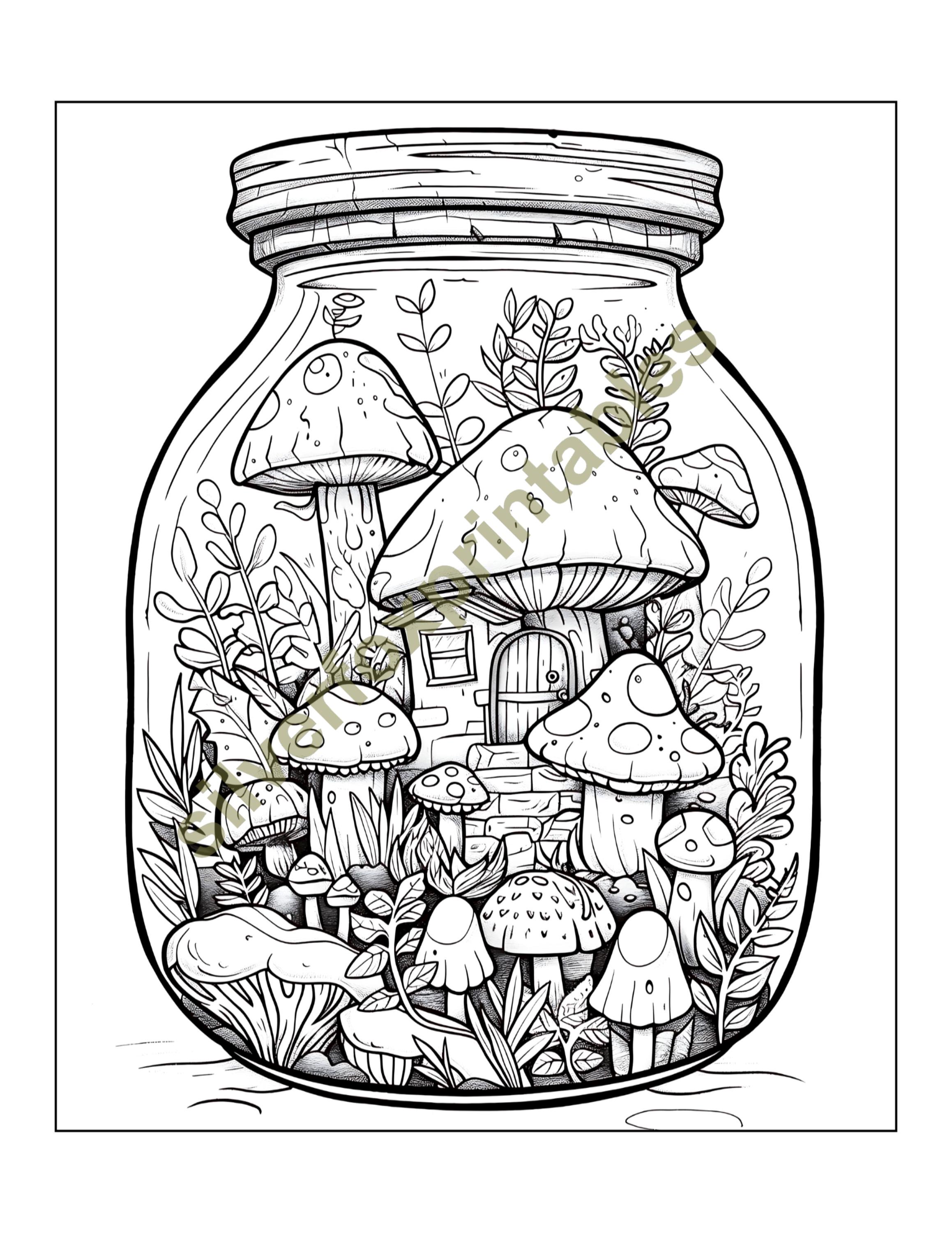 35 Fairy Land Coloring Pages | Printable Adults Kids Coloring Pages ...