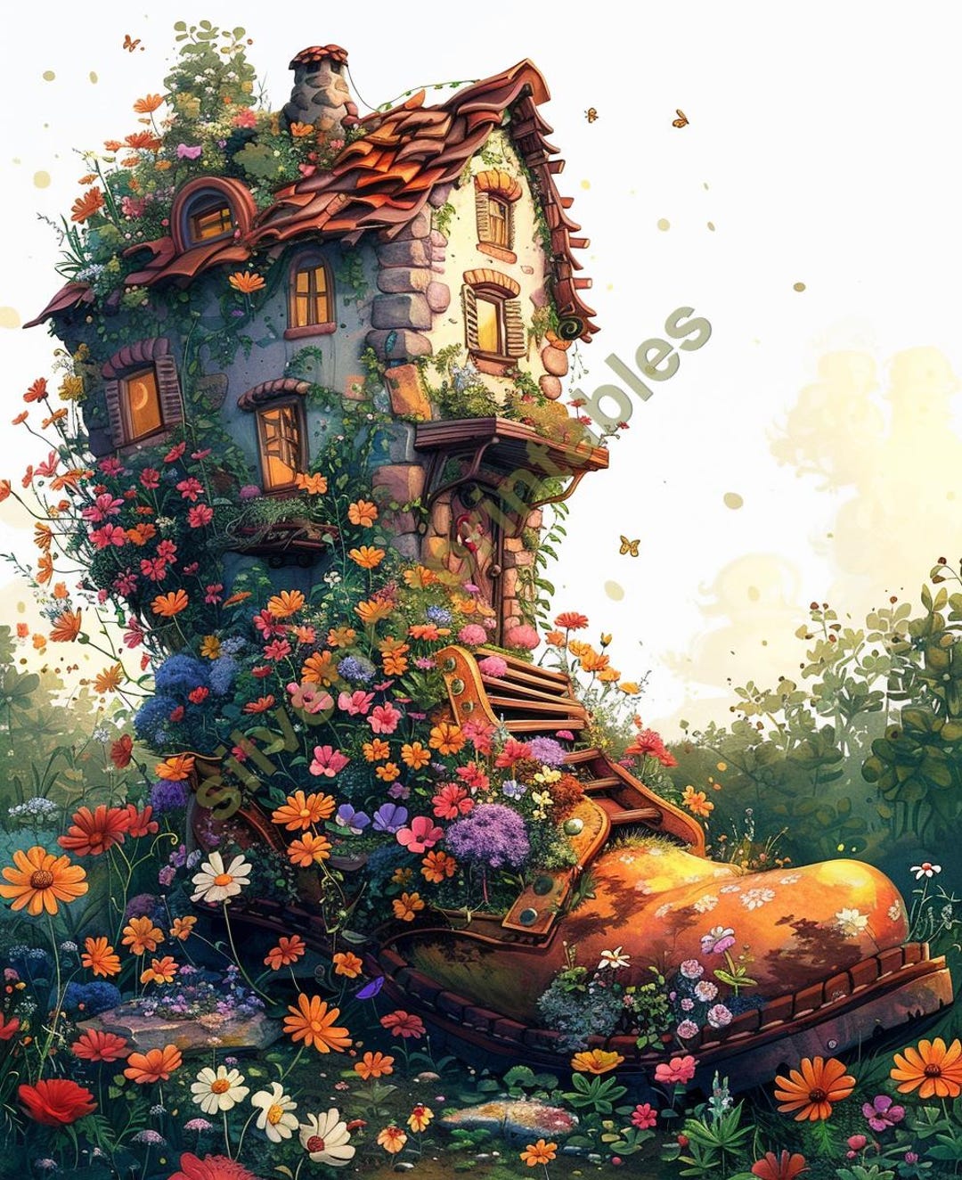 35 Fairy Land Coloring Pages | Printable Adults Kids Coloring Pages ...