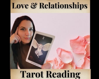 Liebe & Beziehungen Tarot Reading, Tarotkarte Spread für Situationships, dein Schwarm | Liebe Tarot Reading