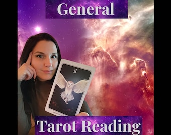Blind Reading, General Tarot Card Reading, Tarot Card Reading, Intuitive Card Reading | Love, Money, Career, Personal Growth, Video Reading