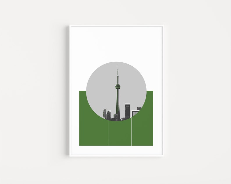 Toronto / High quality giclee print , wall art image 7