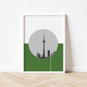 Toronto / High quality giclee print , wall art image 2