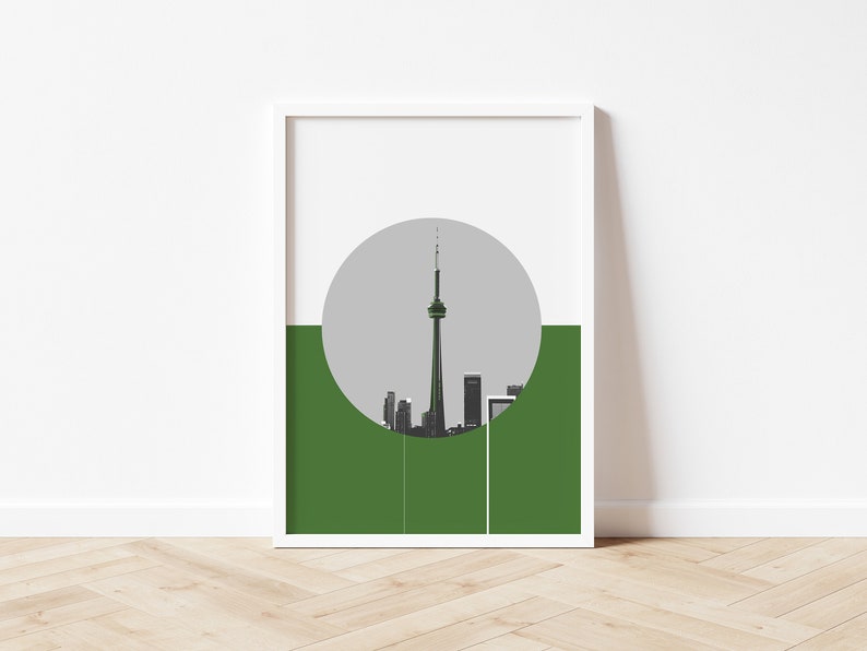 Toronto / High quality giclee print , wall art image 2