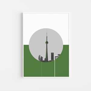 Toronto / High quality giclee print , wall art image 3