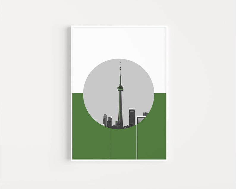Toronto / High quality giclee print , wall art image 3