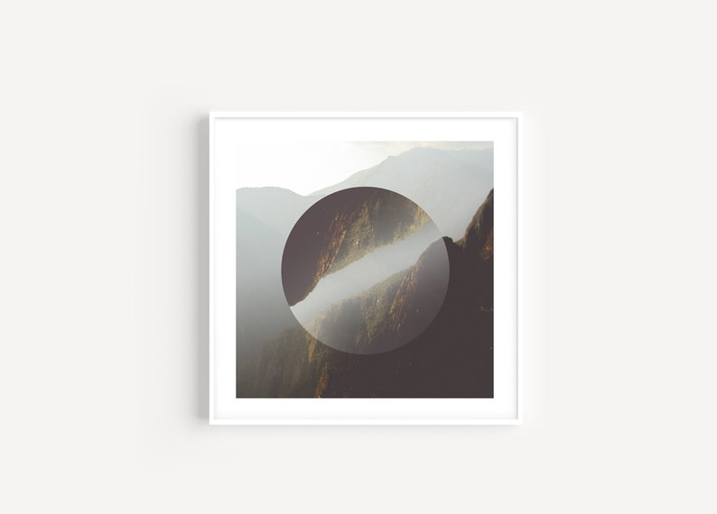 Inca Trail. / High quality square giclee print. image 6