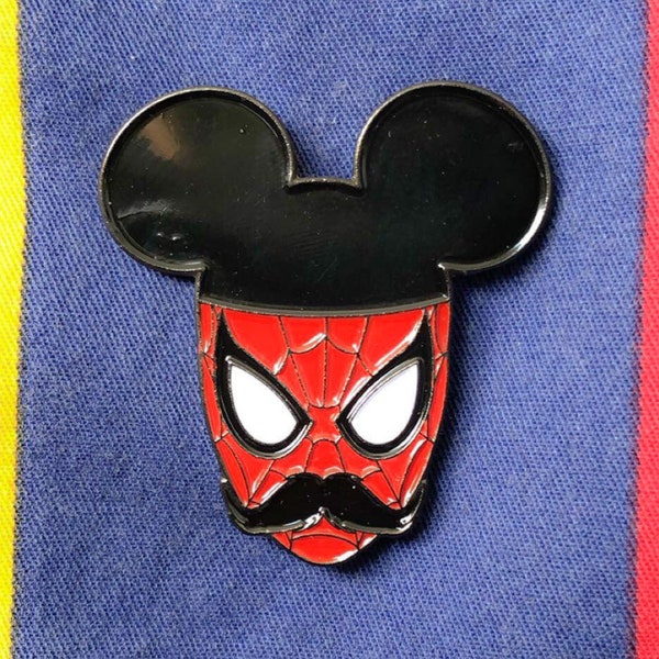 Senor Arana Enamel Pin, Latino, Dulce, Chocolate inspired Pin, Cute Gift Spider