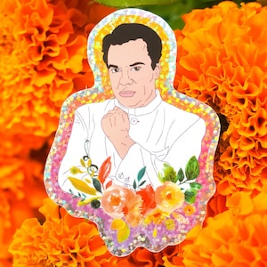 Juan Gabriel 3&quot; Holographic Sticker, Mexican, Latino Sticker, El Rey, Shiny Sticker