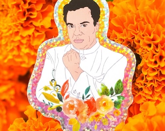 Juan Gabriel Holographic Sticker, El Rey, Latino Music