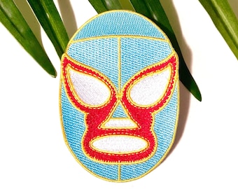 Nacho Libre Iron on Patch, Mexican, Gift