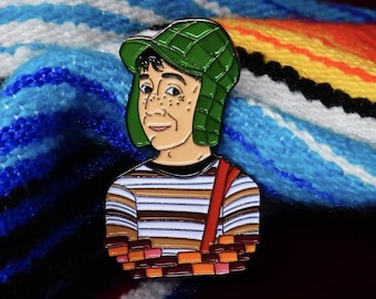 El Chavo Enamel Pin, Latino Mexican Parody, Funny Pin