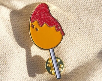 Paleta Mango Enamel Pin, Latino Gift