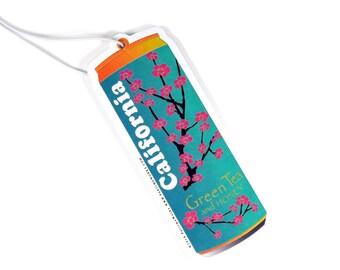 California Tea (Green Tea Scented), Car Air Freshener