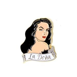 Maria Felix Enamel Pin, Latina, Gift,