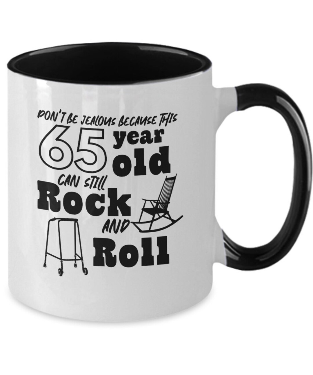 65th Birthday Gifts For Women Coffee Mugs - 65 Years Loved