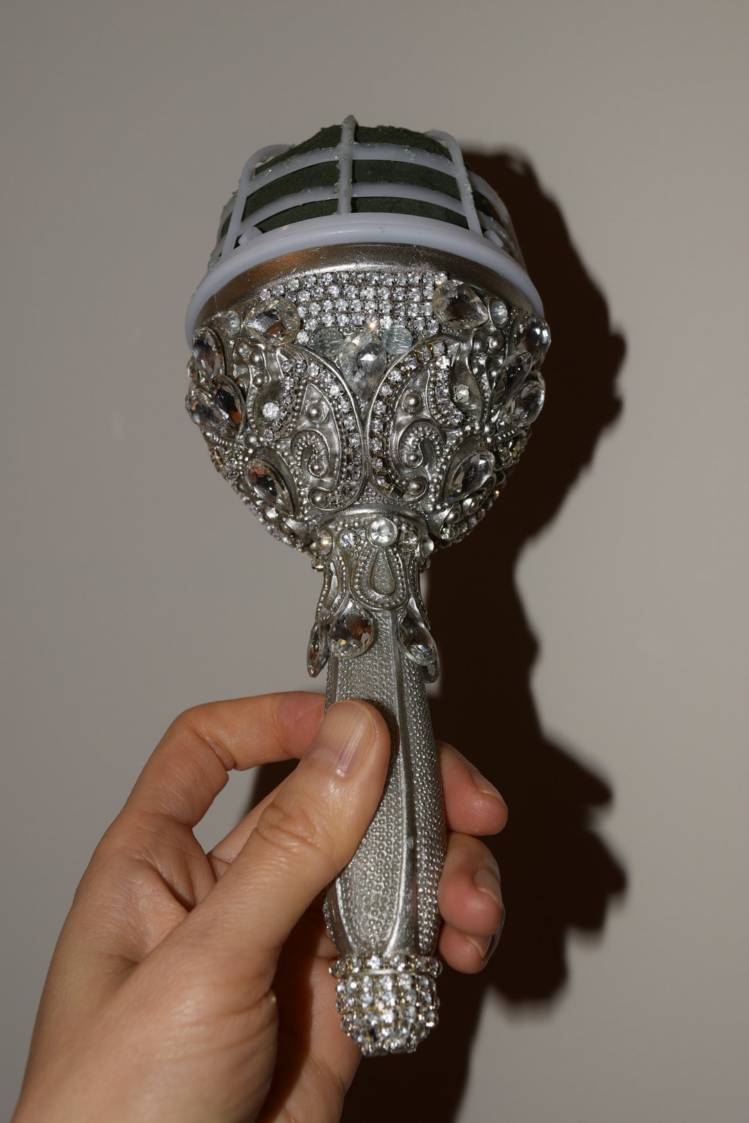 Rare Jeweled Bouquet Holder Etsy