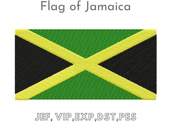 Jamaika Flagge 90x150 Cm – Polyester – Wetterfest Mit Ösen