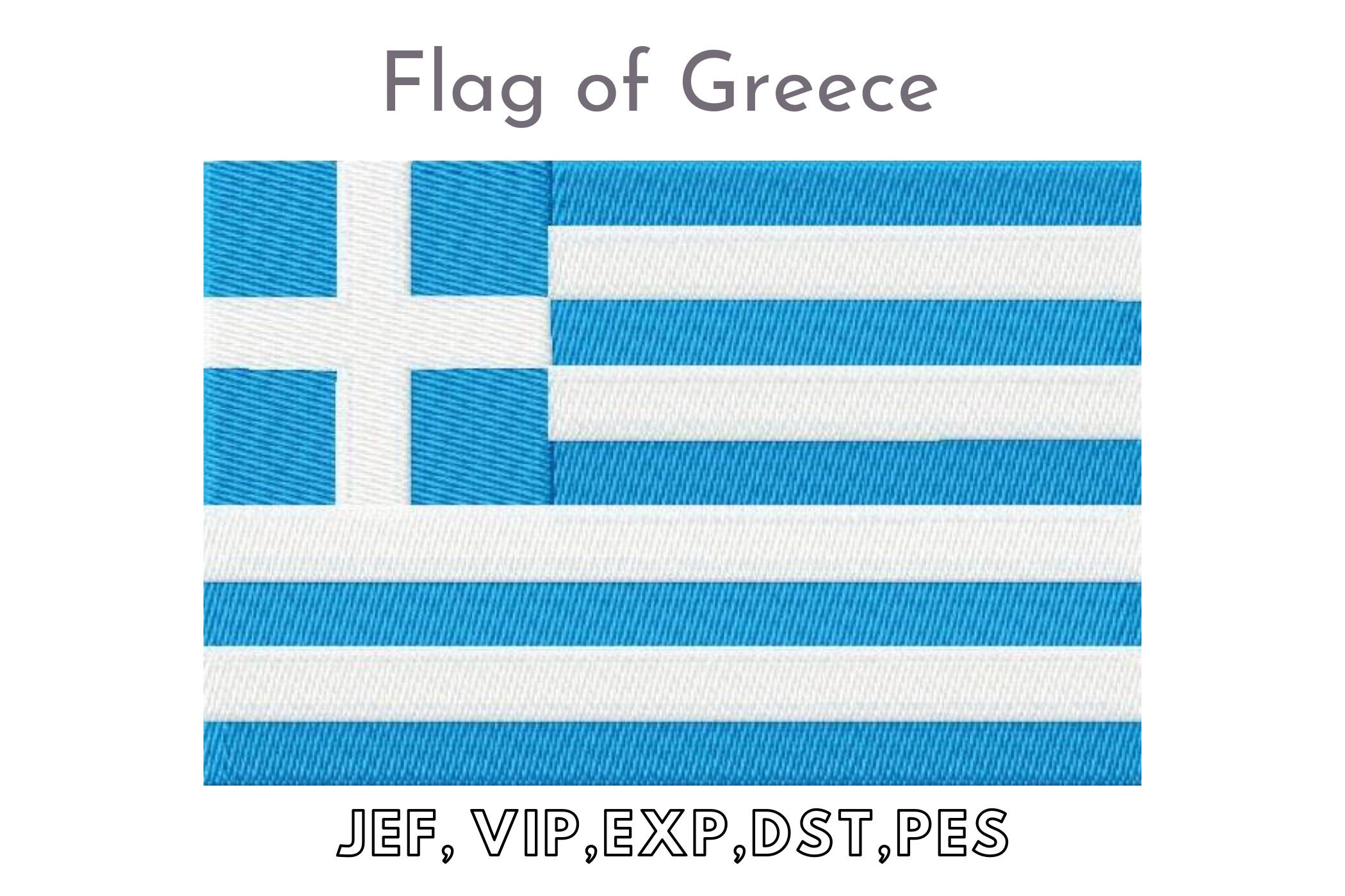 Griechische Flagge Aus Premium-Nylon – 60x90 Cm, Wetterfest & Kräftig