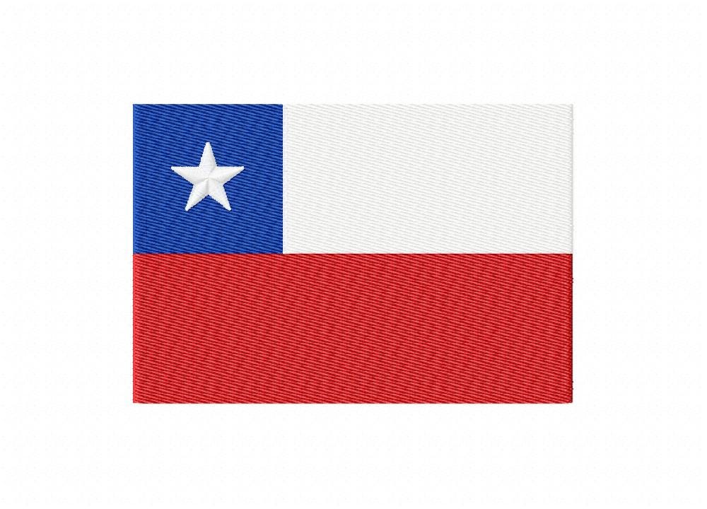 Mascherina Viso Cotone Ricamata Bandiera Americana Per