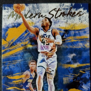 Donovan Mitchell Utah Jazz/Cleveland Cavaliers Panini Court Kings 2020-21 Modern Strokes Einsatz