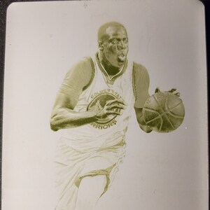 Draymond Green Golden State Warriors 2017-18 Panini Immaculate Collection Basketball Plaque d'Impression 1/1