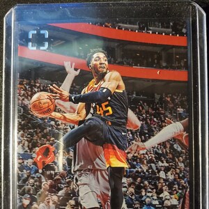 Donovan Mitchell Utah Jazz/Cleveland Cavaliers Panini Photogener Debüt Hobby 2021-22 Silver Foil Parallel