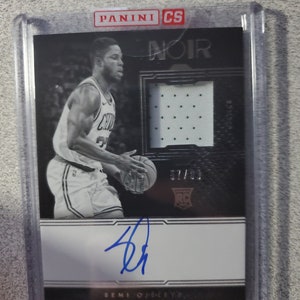 Semi Ojeleye Boston Celtics 2017-18 Panini Noir 57/99 RPA Resgate