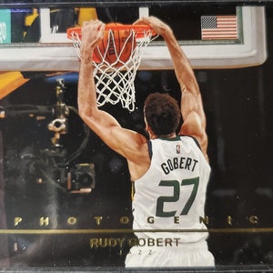 Download Rudy Gobert Gold NBA Card Wallpaper