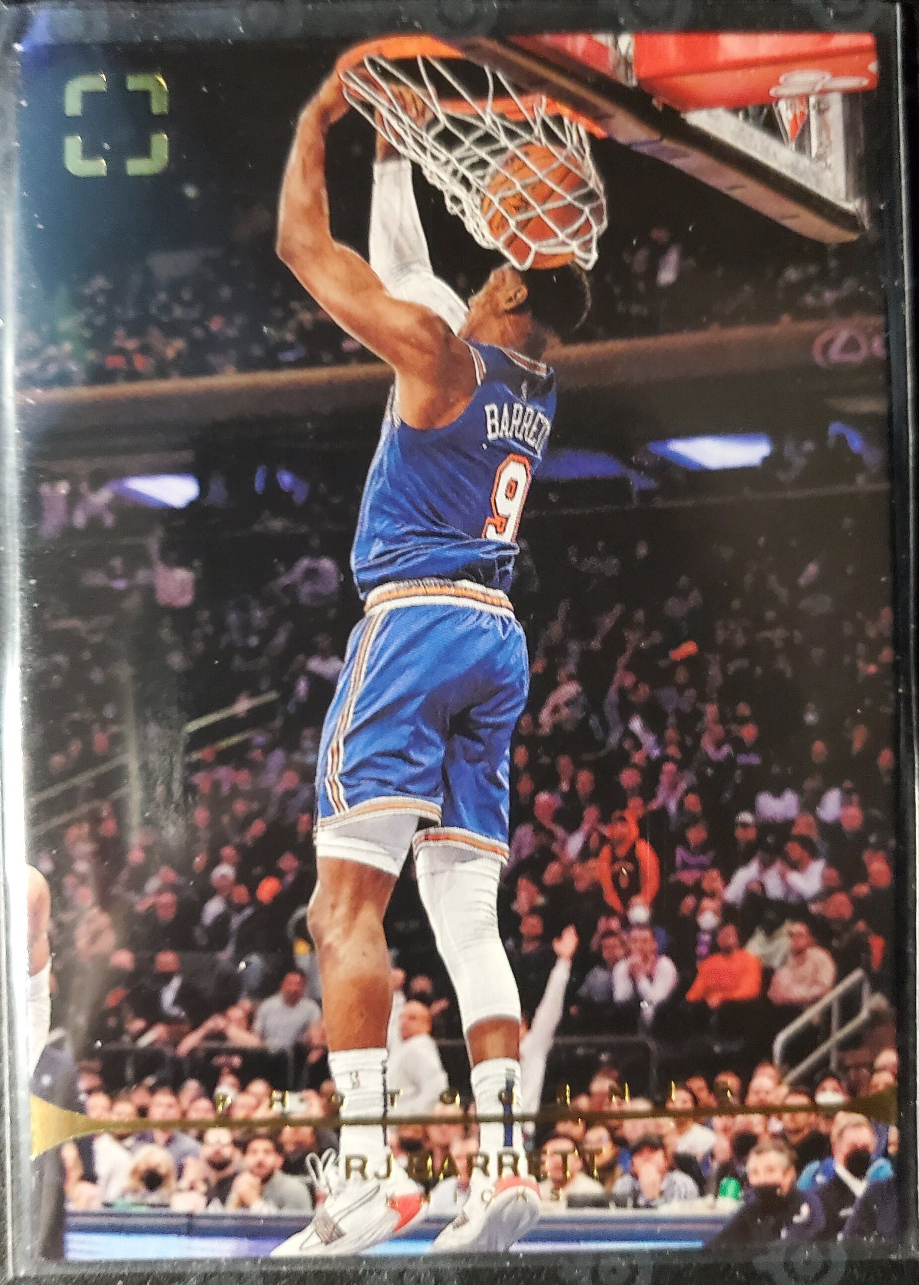 RJ Barrett New York Knicks Autographed 2021-22 Panini