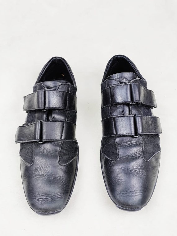 Gucci canvas shoes clearance men