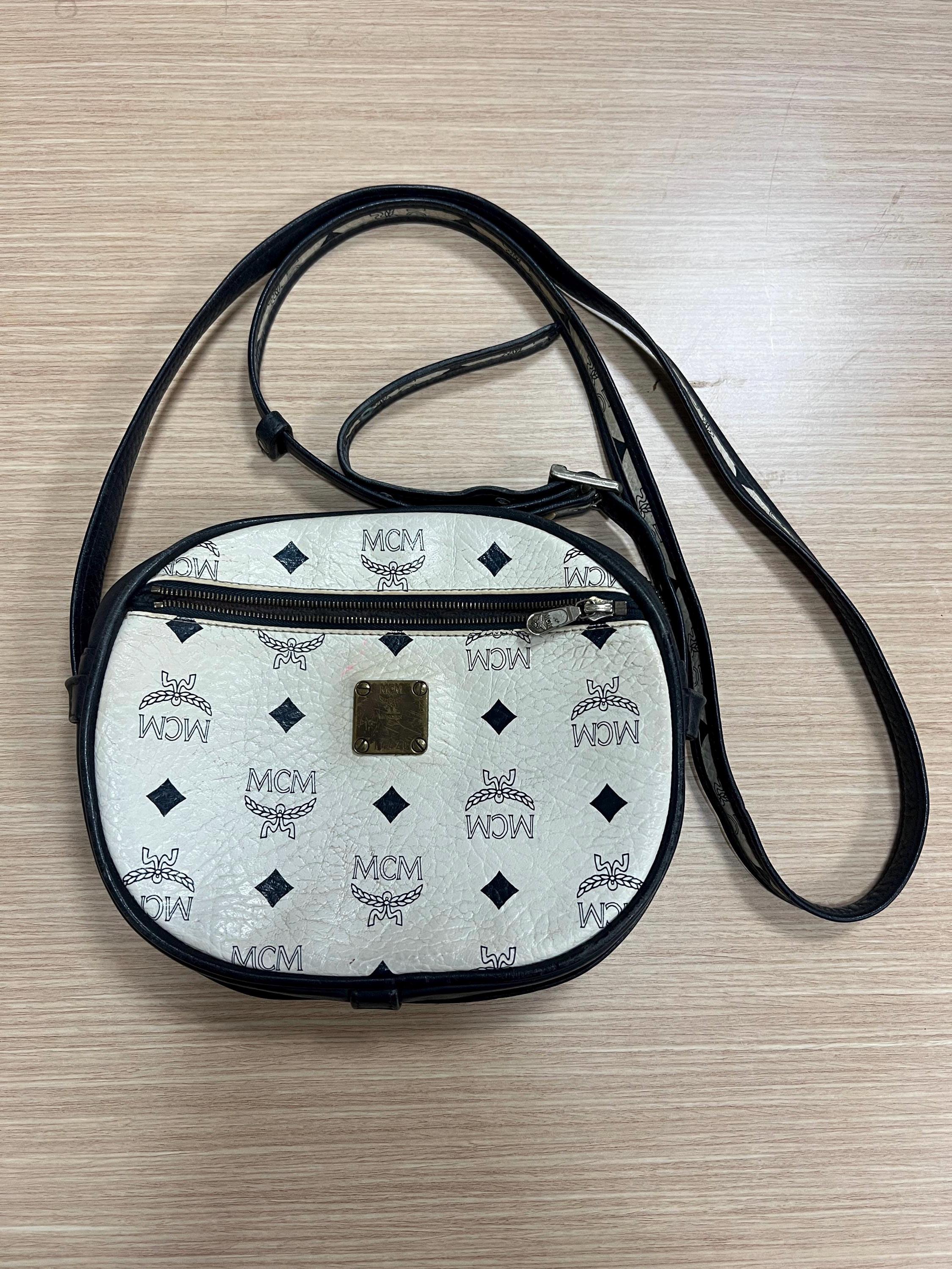 MCM エムシーエム ボストン トートバッグ ヴィセトス柄 肩掛け