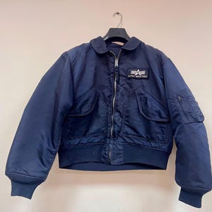 80s 90s USA製 ALPHA CWU Flight jacket L $_12.JPG?set_id=880000500F