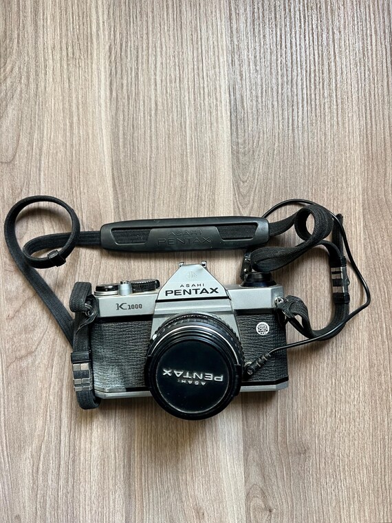 Appareil Photo Asahi Pentax K1000 – Objectif SMC Pentax-M 50 Mm F/2 – Argenté