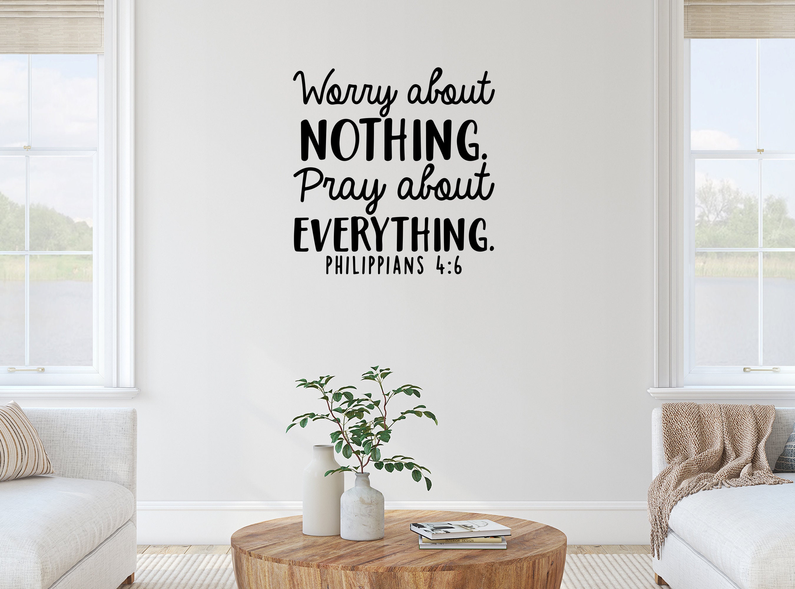Catholic Wall Decal Philippians Etsy