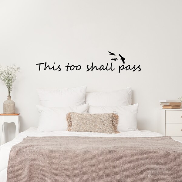 This Too Shall Pass - Wall Flag main image 1