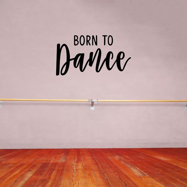 Dance Wall Decal Etsy
