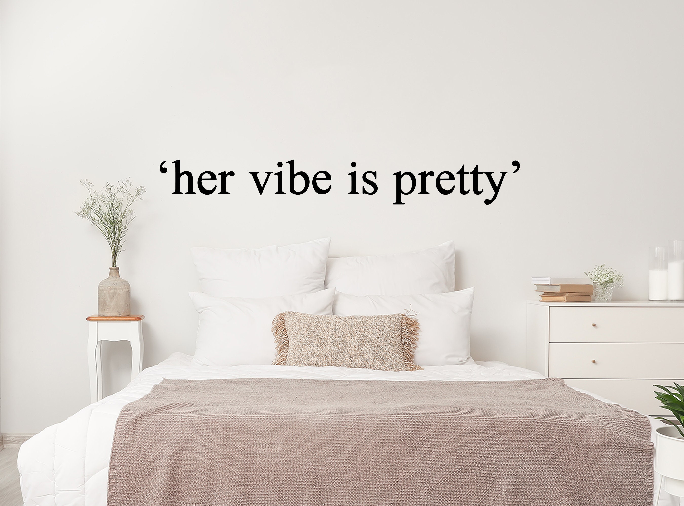 Is Wall Österreich Pretty Etsy Decal Art, - Wall Her Vibe Sticker, Decor Home