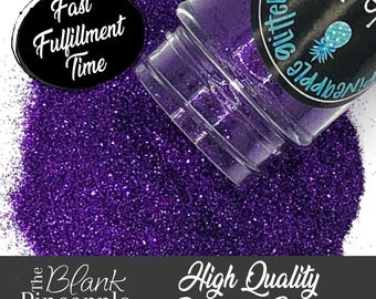 Purple Haze Ultra Fine Metallic Glitter, 2oz Shaker Bottle (56g), Purple Glitter