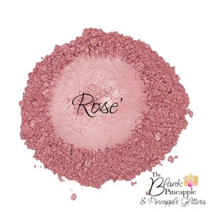 Rose&#39; - Mica Powder Pigment 10 grams, Pearlescent Pink Mica Powder
