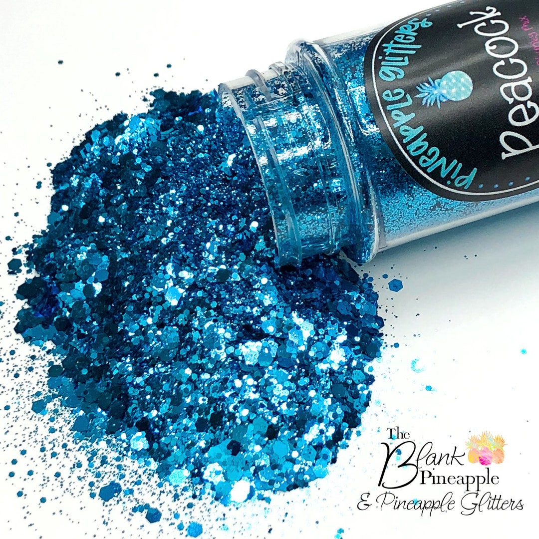 Superstar Peacock Chunky Mix ansiktsglitter 8ml main image 0