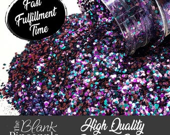Passion Mixed Polyester Glitter, 2oz Shaker Bottle