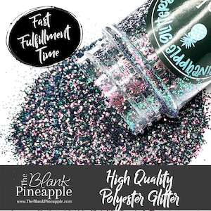 Ariel Medium Cut Color Shifting Glitter, 2oz (56g) Shaker Bottle