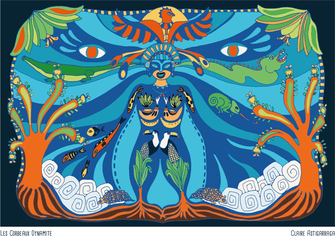 Poster A3 Deesse Amazone