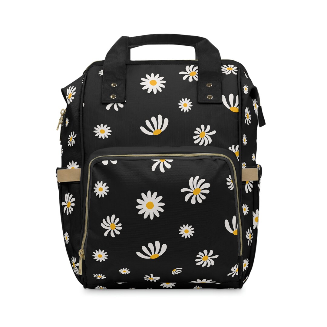 Pretty Daisy Print Diaper Bag Blossom in Style and Convenience Baby